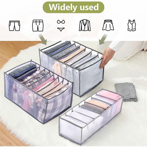 Closet Organizer for Underwear Socks Boxes Storage Organizer