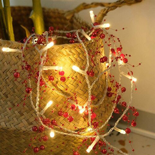 Led Bead Light String Room Christmas Bead Lights Christmas D