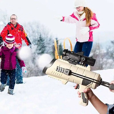 6 Gear Adjustable Snowball Maker Tool Snowball Launcher Thro