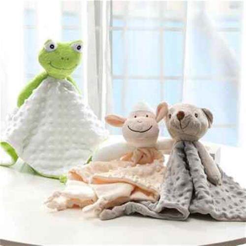 Baby Infant Soothe Appease Towel Soft Plush Comforting Toy新