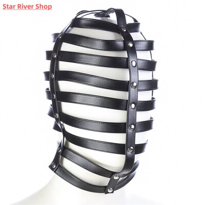 Exotic Sexy Accessories of Wetlook Leather Fetish Eye Mask