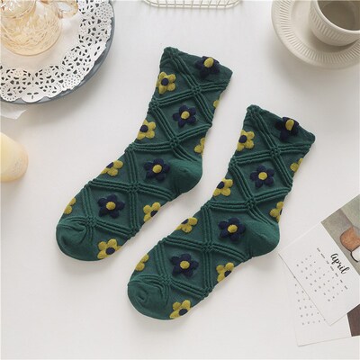 Autumn Winter Socks for Women MidLong Tube Ins Fashion Korea