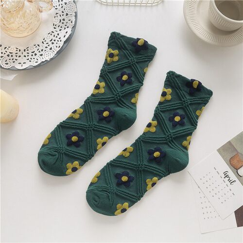 Autumn Winter Socks for Women MidLong Tube Ins Fashion Korea