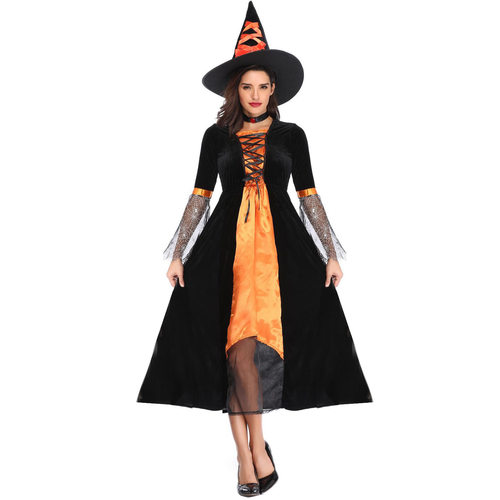 Halloween Costume Cosplay demon blood sucking witch Witch Dr