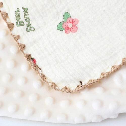 Infants Baby Bean Bean Blanket Cotton Comforting Blanket bor