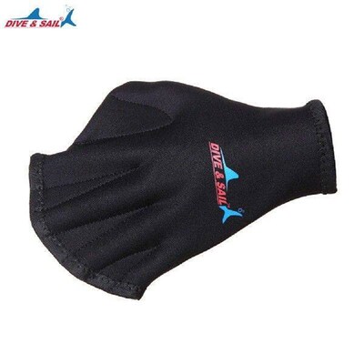 DIVE SAIL Adult Diving Swimming Gloves Flippers Hand Webbed