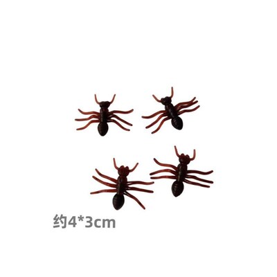 万圣节Halloween horror simulation cockroach prank toy 10pcs
