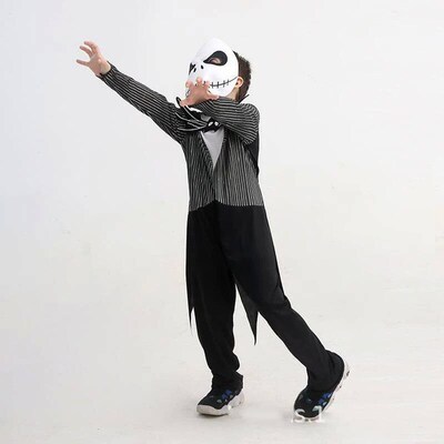 Kids Jack Skellington Costume Boys The Nightmare Before Chri