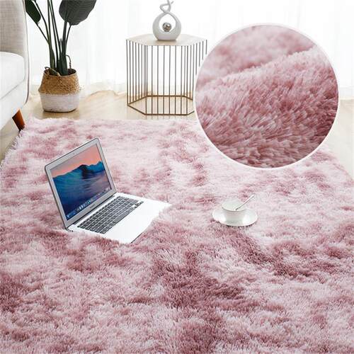 Children Bed Room Fluffy Floor Carpets Window Bedside Home D