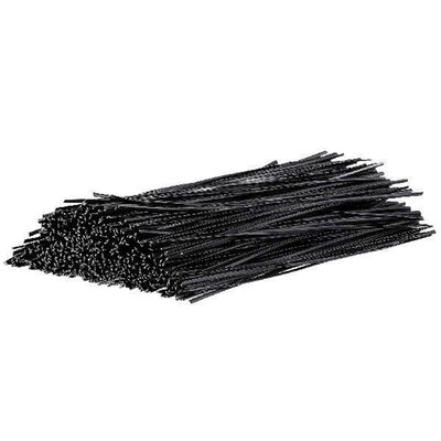 500 Pcs Ties Twists Heavy Duty For Cords Clear Tray