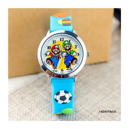 Super Mario New Children's Silicone Watch Mario Brot