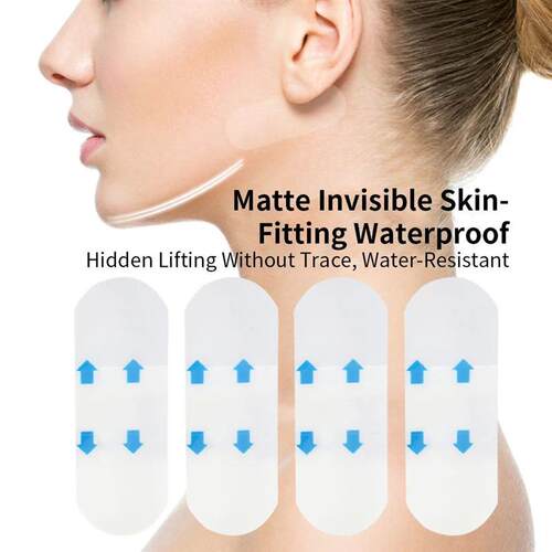 120Pcs V-Shape Face Wrinkle Sagging Skin Adhesive Tape Lifti