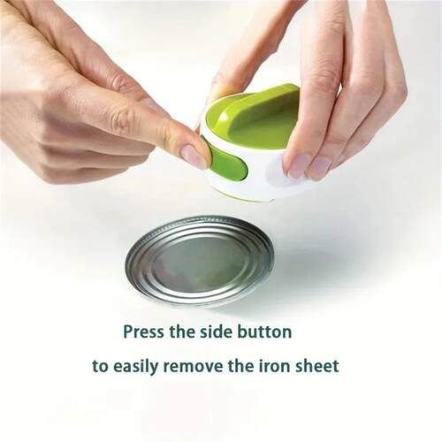 Portable Manual Can Opener Adjustable Anti Slip Kitchen Gadg