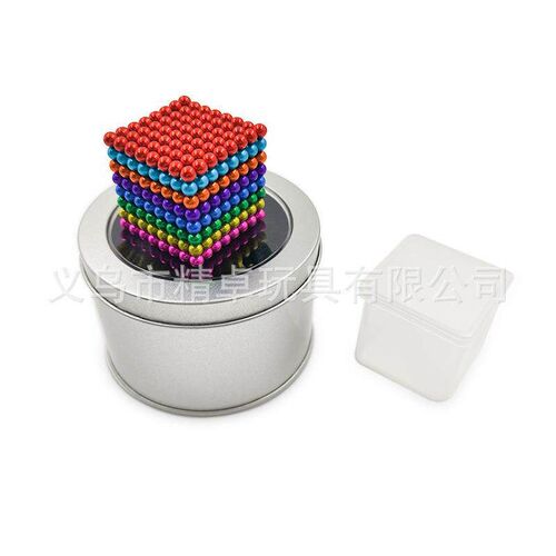 216pcs Magc Magnet DY Beads Puzz Buck Balls 3D Toys 5mm