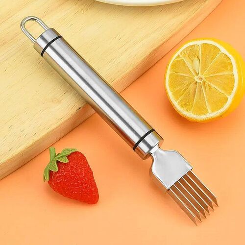 1Pcs 304 Stainless Steel Onion Cutter Graters Multifunction