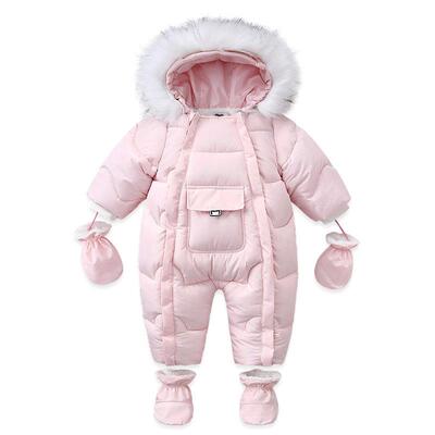 Infant Clothes Thickened Baby Go Out Warm Children Baby Jump