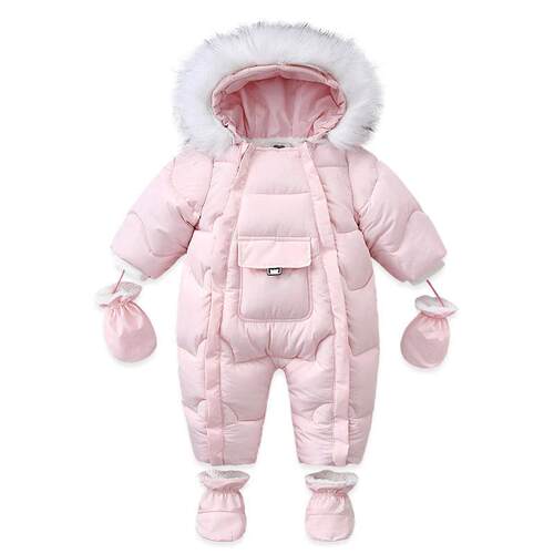 Infant Clothes Thickened Baby Go Out Warm Children Baby Jump