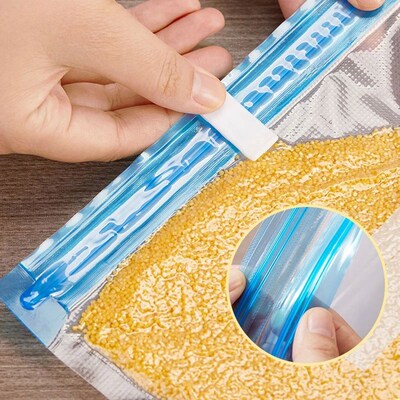 10Pcs Vacuum Sealed Food Bags Food Storage Bag with Sealing