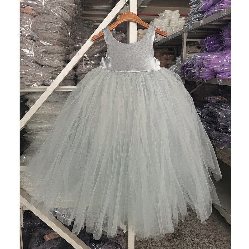 Summer Princess Dress for Girls Flower Girl Wedding Birthday图片