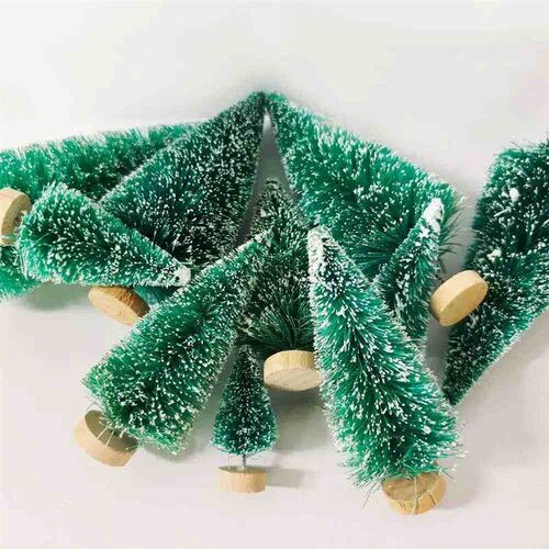5/8pcs Mini Christmas Trees Small Artificial Christmas Tree
