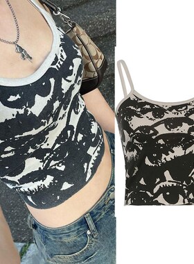 2025 Vintage Clothes Y2k Corset Crop Top Trashy Cyber Baby T