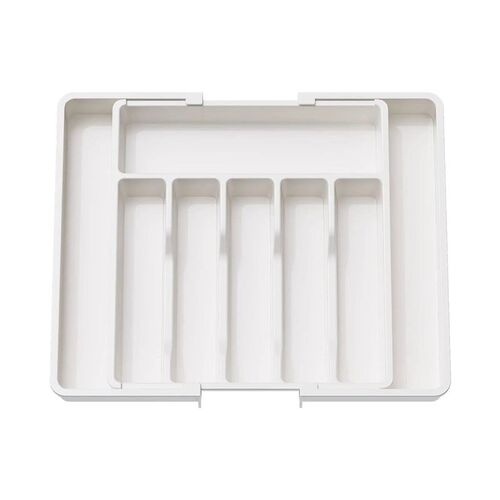Silverware Organizer - Expandable Kitchen Drawer Organizer,