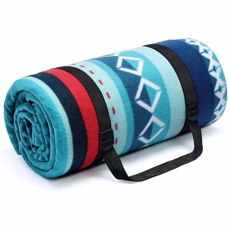 Hot Picnic Blankets with Waterproof Backing Large Picnic - 实物图