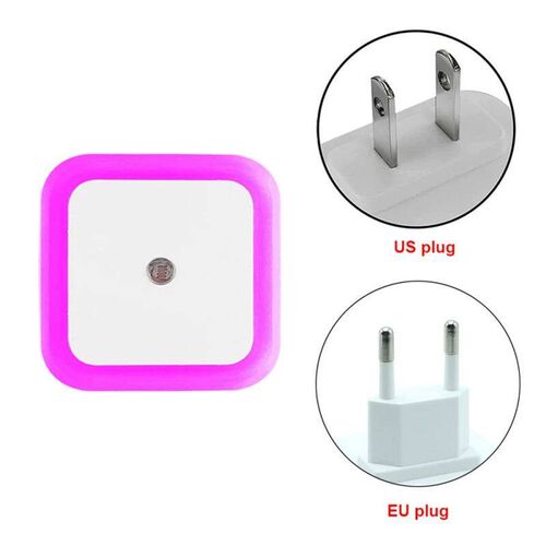 Wireless LED Night Light Sensor Lighting Mini EU Plug Nightl