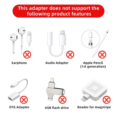 Typec to Lightning charging adapter充电转接头