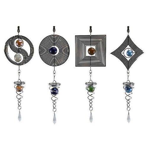 DIY Rotating Wind Chime Outdoor Living Wind Chimes Yard
