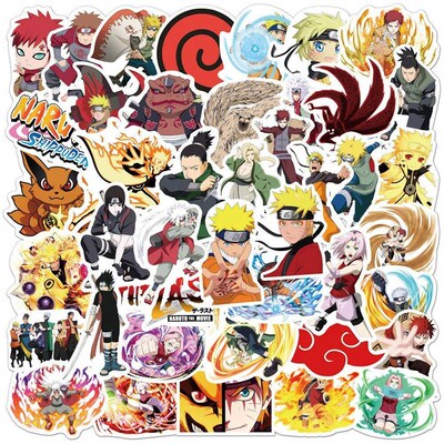 50Pcs Naruto ers Not Repeating Uzumaki Naruto Kakashi Uchiha