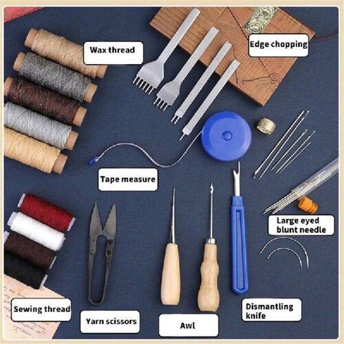 Y1UB Multifunctional Leather Working Tool Leather Sewing