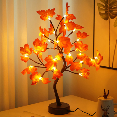 Fairy LED Night Lamp Decor For Home USB Bedside Study Room C