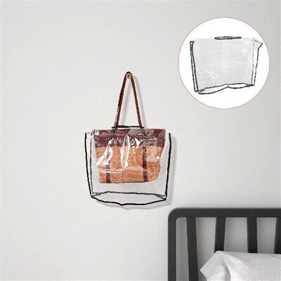 Waterproof Bag Cover Clear Tote Rain Shield EVA Foldable