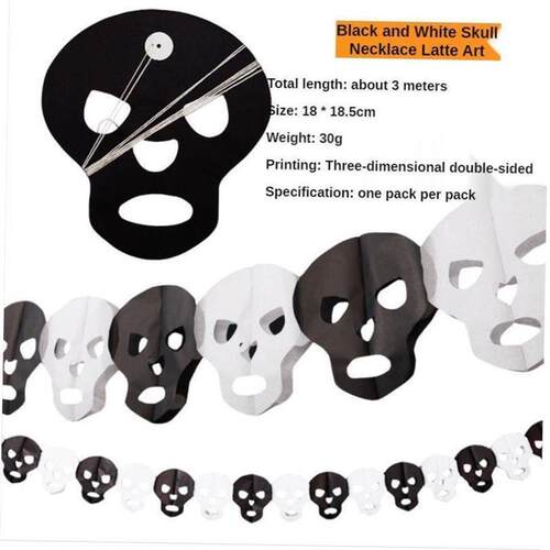 Halloween Hanging Decoration Spider Bat Ghost Head Pumpkin