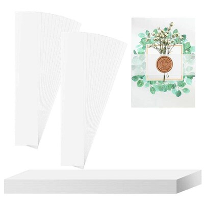 150 Ps Clear Invitation Band For 5X7 Invitations Vellum Bell
