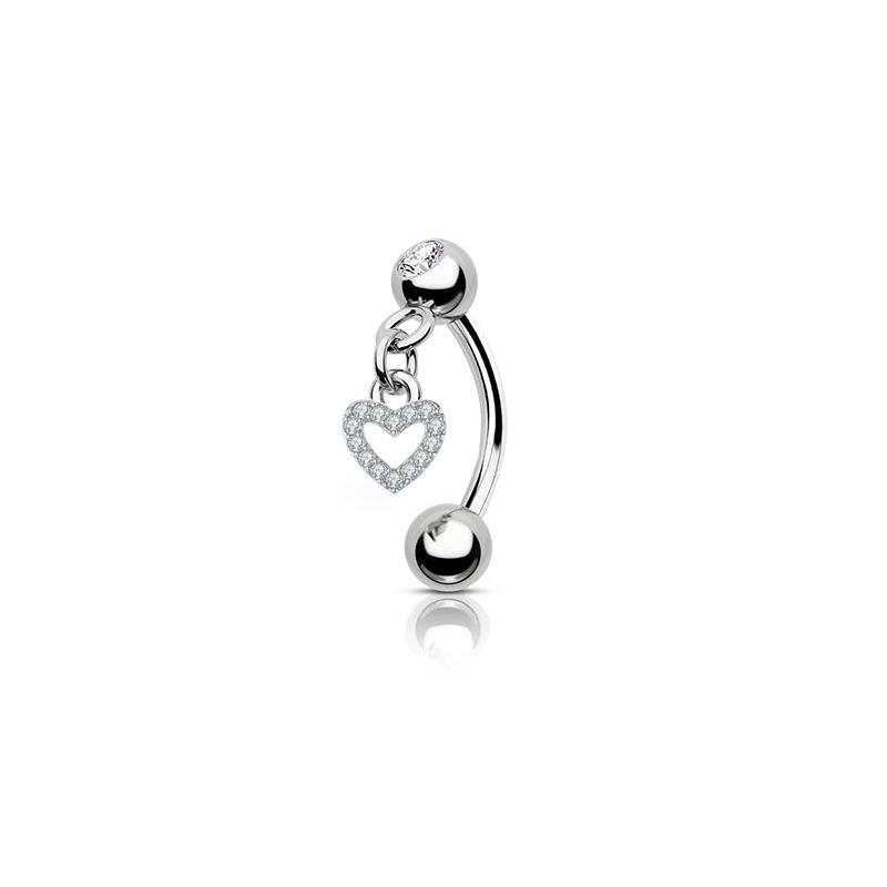 Stainless Steel Piercings 不锈钢蝴蝶脸部眉环简约风穿刺饰品