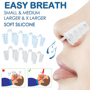 1/2/4/8pcs Anti Snore Apnea Nose Clip Anti-Snoring Breathe A