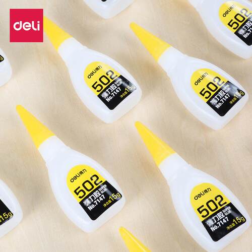 1-3pcs Deli 502 Super Glue Instant Quick-drying Cyanoacrylat