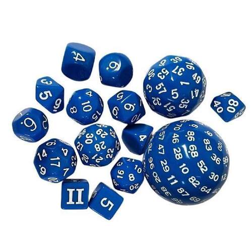15 Pack Lightwheigt D100 D60 D30 D24 D20 D16 D12 D10 D8 D7