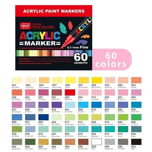168 120 240 Colors Acrylic Paint Pens Set Marker Pen Markers