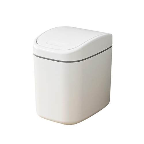 Mini Desktop Trash Can Small Size for Home Use with Lid, Sui