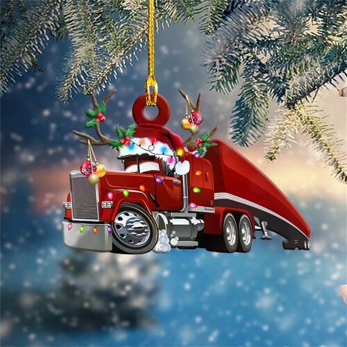 christmas Ornaments Hanging Gift Product Family Creative Car