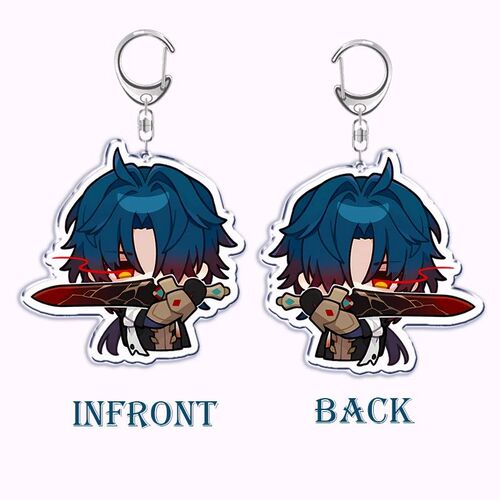 New Mihoyo Game Honkai Star Rail Keychain for Accessories Ba