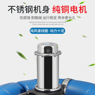 打氧机垂钓大功率 涌浪式 鱼塘增氧机曝气式 增氧泵池塘养殖叶轮式