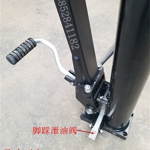 手动液压叉车升高车堆高车油缸鼎力1吨2吨升高1.6米油泵定制规格