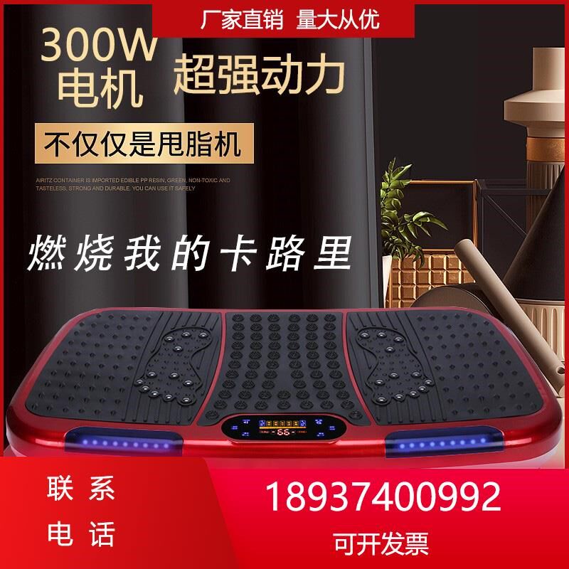 懒人瘦身甩脂机减肥肉机机甩抖抖网红神器健身摇摆机器材家用全身