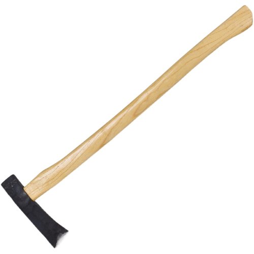 轨道钢劈柴斧精钢一体锻打手工斧头劈柴神器家用砍树斧子专用工具