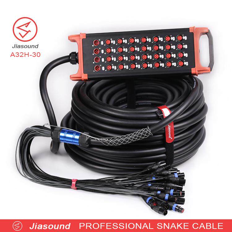 32路舞台电缆线30米/调音台音频信号缆线Snake Cable