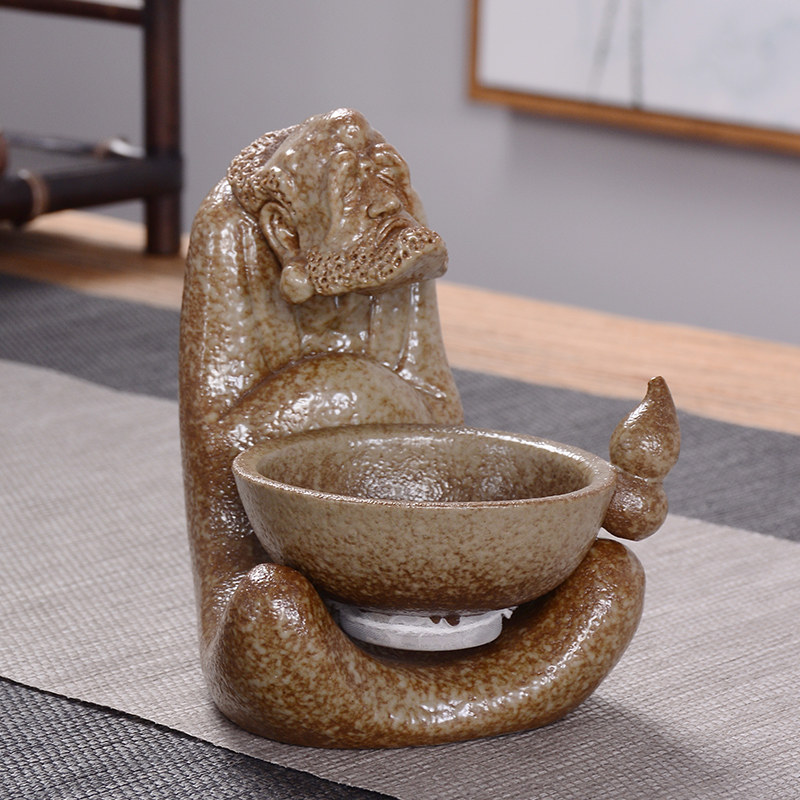 茶漏茶滤创新陶瓷过滤网茶叶茶隔泡茶器功夫茶具配件茶杯紫砂